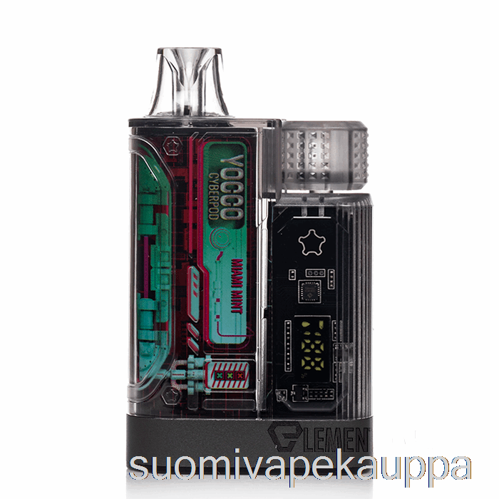 Vape Kauppa Yocco Cyberpod 12000 Kertakäyttöinen Miami Mint